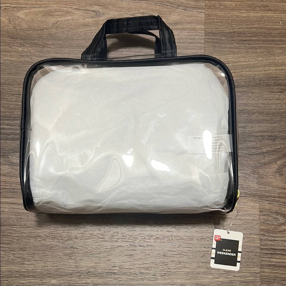 Clear Travel Weekender Bag